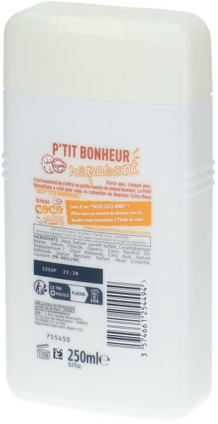 Le Petit Marseillais Bonheur Hindistan Cevizi 250 ml Duş Jeli