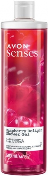 Avon Senses Raspberry Delight 500 ml Duş Jeli