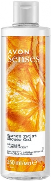 Avon Senses Orange Twist 250 ml Duş Jeli