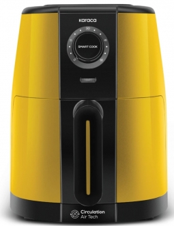 Karaca Smart Cook 60 Dakika Zaman Ayarlı Compact Air Fryer Fritöz