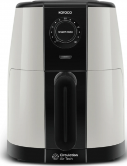 Karaca Smart Cook 60 Dakika Zaman Ayarlı Compact Air Fryer Fritöz