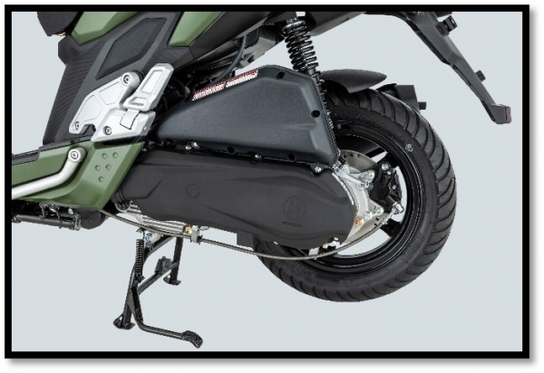 Mondial 125 Skuty Scooter