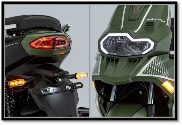 Mondial 125 Skuty Scooter