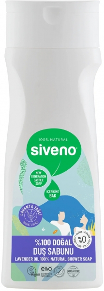 Siveno Lavanta Kokulu 6 Değerli Bitki 300 ml Duş Jeli