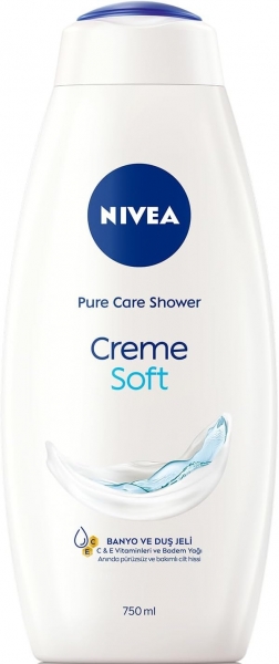 Nivea Creme Soft 750 ml Duş Jeli