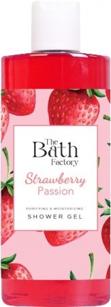 The Bath Factory Çilek Aromalı 400 ml Duş Jeli