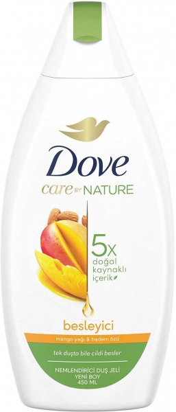 Dove Care by Nature Mango Yağı & Badem Özü 450 ml Duş Jeli