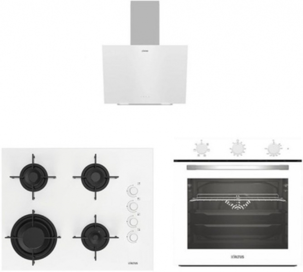Altus Beyaz Ankastre Set ALA 189 DW + Ala 321 W + ALA 570 W