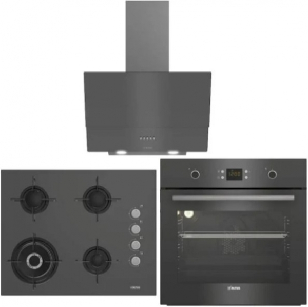Altus Gri Ankastre Set ALA 185 GGD + ALA 137 G + ALA 540 G