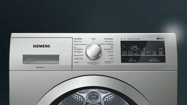 Siemens WT45W46STR Isı Pompalı Kurutma Makinesi