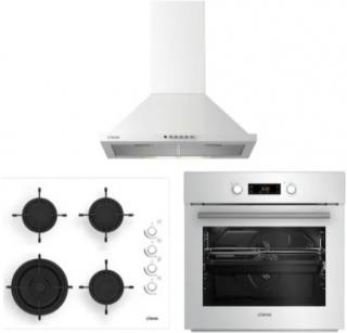Altus Beyaz Ankastre Set ALA 185 GWD + ALA 140 W + ALA 520 W
