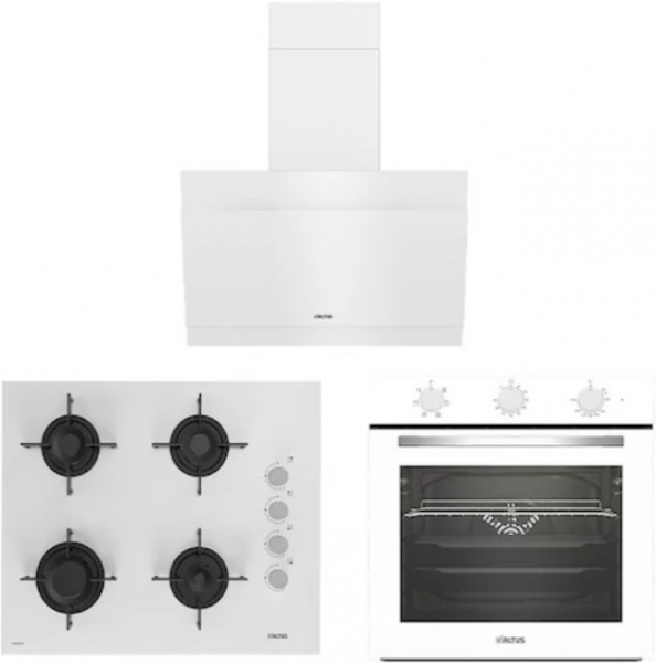Altus Beyaz Ankastre Set ALA 159 DHW + Ala 321 W + ALA 525 W