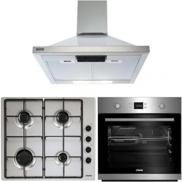Altus İnox Ankastre Set ALA-182 GI + ALA 137 I + ALA 520