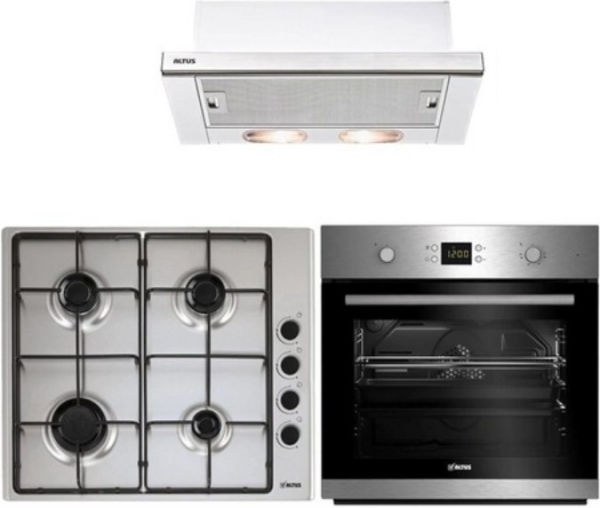 Altus İnox Ankastre Set ALA-182 GID + ALA 137 I + AL 37 I
