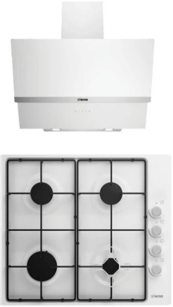 Altus Beyaz 2'li Ankastre Set ALA 182 GWD + + ALA 545 W