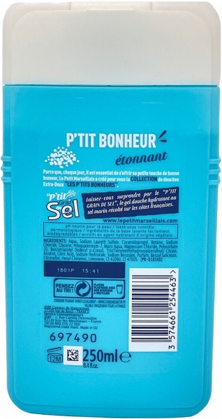 Le Petit Marseillais Bonheur Deniz Tuzu 250 ml Duş Jeli