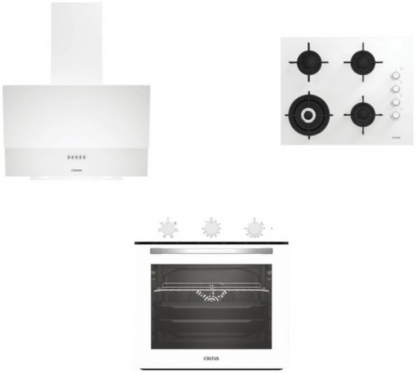 Altus Beyaz Ankastre Set ALA 185 GWD + Ala 321 W + ALA 540 W
