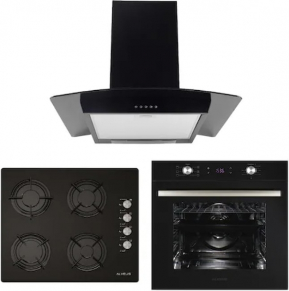 Alveus Akdeniz Ankastre Set GLS 640 CS + MFA 627C + İber