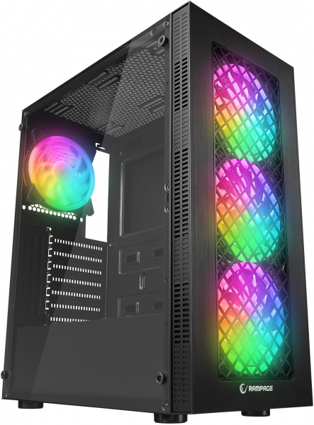 Rampage Plaid V5 Mesh 600W Bilgisayar Kasası