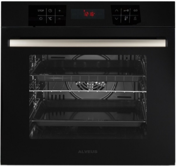 Alveus Premium Siyah Ankastre Set ALV GLS 640 + ALV MFA 627 + MOD 3000