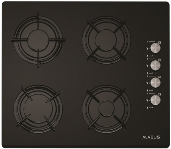 Alveus Premium Siyah Ankastre Set ALV GLS 640 + ALV MFA 627 + MOD 3000