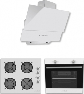 Alveus Chief 604 Beyaz Ankastre Set GLS 640 + MFA 604 + MOD 3000