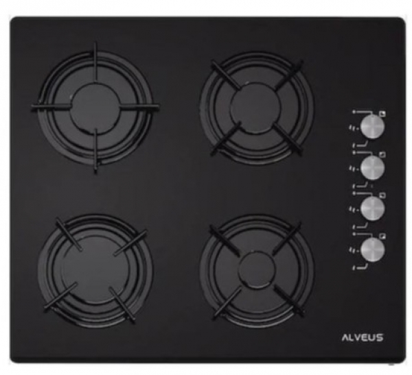 Alveus Arya Siyah Ankastre Set ALV GLS 640 + MFA 604 + ALV F17 PB
