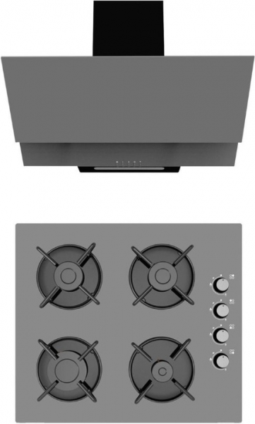 Alveus Gri 2'li Ankastre Set GLS 640 + + F17