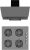 Alveus Gri 2'li Ankastre Set GLS 640 +  + F17