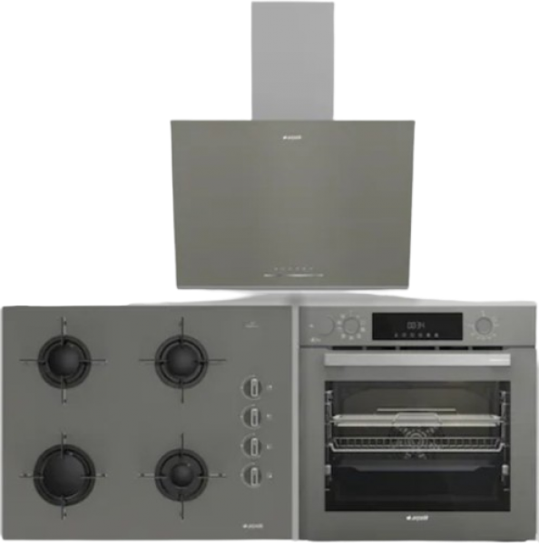 Arçelik Gri Ankastre Set OCD T 651 EG + AFC 361 G + ADE 606-2 G