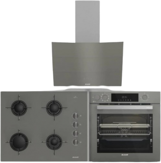 Arçelik Grion Gri Ankastre Set OCD T 651 EG + AFC 361 G + P 14 YEG