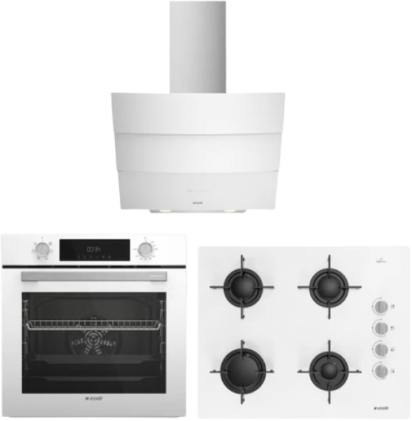 Arçelik Beyaz Ankastre Set OCD T 651 EG + AFC 330 B + P 13 YEB