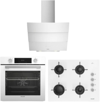 Arçelik Beyaz Ankastre Set OCD T 651 EG + AFC 330 B + P 13 YEB