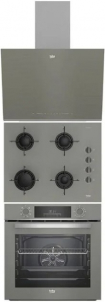 Beko Gri Ankastre Set BOCD T 6510 EG + BFC 430 G + BDE 6062 G