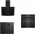 Beko Siyah Ankastre Set BOCD T 6011 ES + BFC 330 S + BDE 6040 S