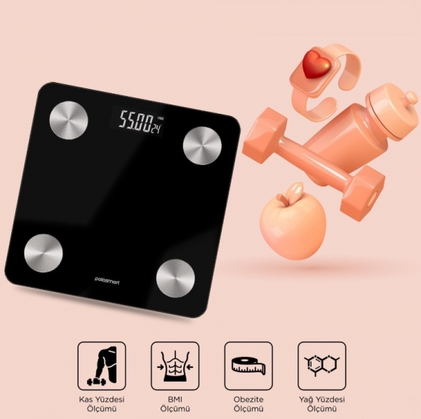 Polosmart PSC55 Dijital Banyo Tartısı