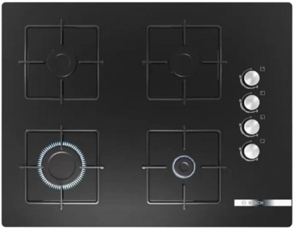 Bosch Siyah Ankastre Set POP7C6O12O + HBF534EB0T + DWK065G60T
