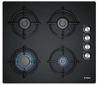 Bosch Siyah Ankastre Set POP6C6B11O + HBF534EB0T + DWK065G60T
