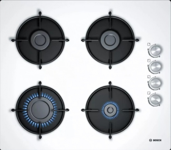 Bosch Beyaz Ankastre Set POP6C2O10O + HBF514BW1T + DWF65AJ20T
