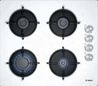 Bosch Beyaz Ankastre Set POP6C2O10O + HBF514BW1T + DWF65AJ20T