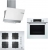 Bosch Beyaz Ankastre Set POP7C2O10O + HBF514BW1T + DWK65AD20R