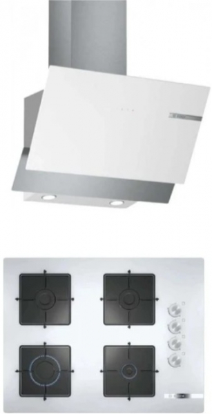 Bosch 246 Beyaz 2'li Ankastre Set POP7C2O12O + + DWK65AD20R
