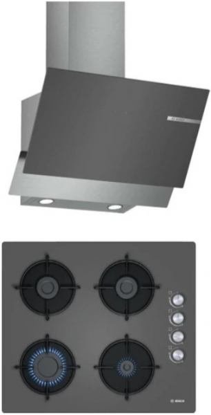 Bosch 245 Gri 2'li Ankastre Set POP6C9O10O + + DWK65AD70R