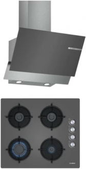 Bosch 245 Gri 2'li Ankastre Set POP6C9O10O +  + DWK65AD70R