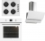 Esty Beyaz Ankastre Set ACO5335W01 + AEF6603W02 + 3471W6