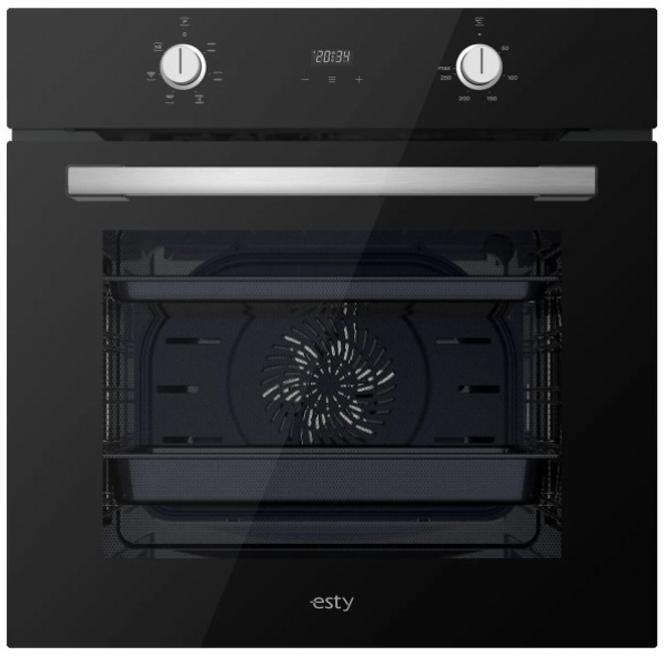 Esty Siyah Ankastre Set ACO5601B02 + AEF6603B02 + 3471