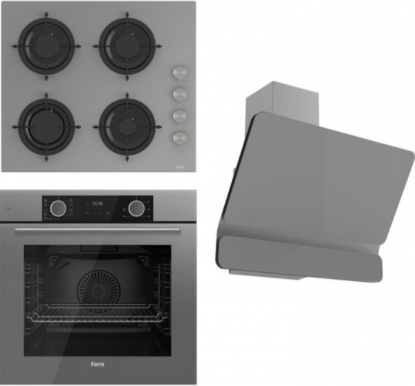 Ferre Fryart Cs Gri Ankastre Set CS208 + XE63CPR + D082