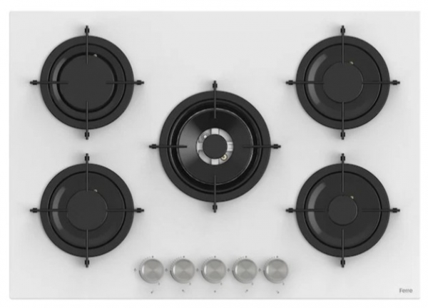 Ferre Flowart Basic Beyaz Ankastre Set RS036 + XE62CB + D081