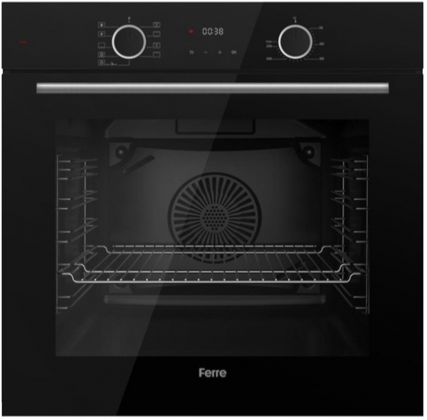 Ferre Airfry Siyah Ankastre Set ED075 + XE63CS + D077