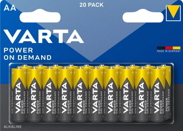Varta Power On Demand AA 20'li Kalem Pil